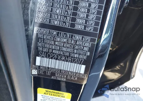 2019 Land Rover Discovery Sport Se z USA, uszkodzony, nr VIN SALCP2FX9KH812077